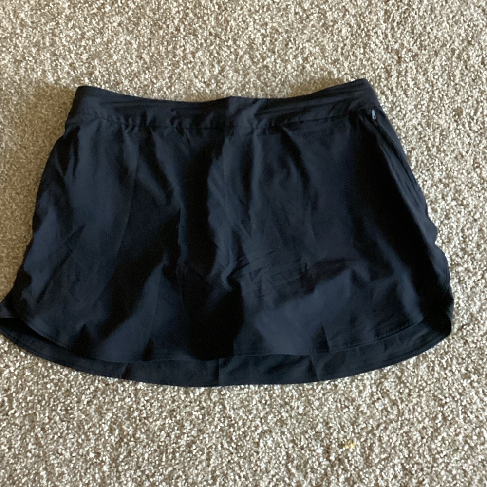 Outdoor Voices Black Athletic Skort with Built-In Shorts